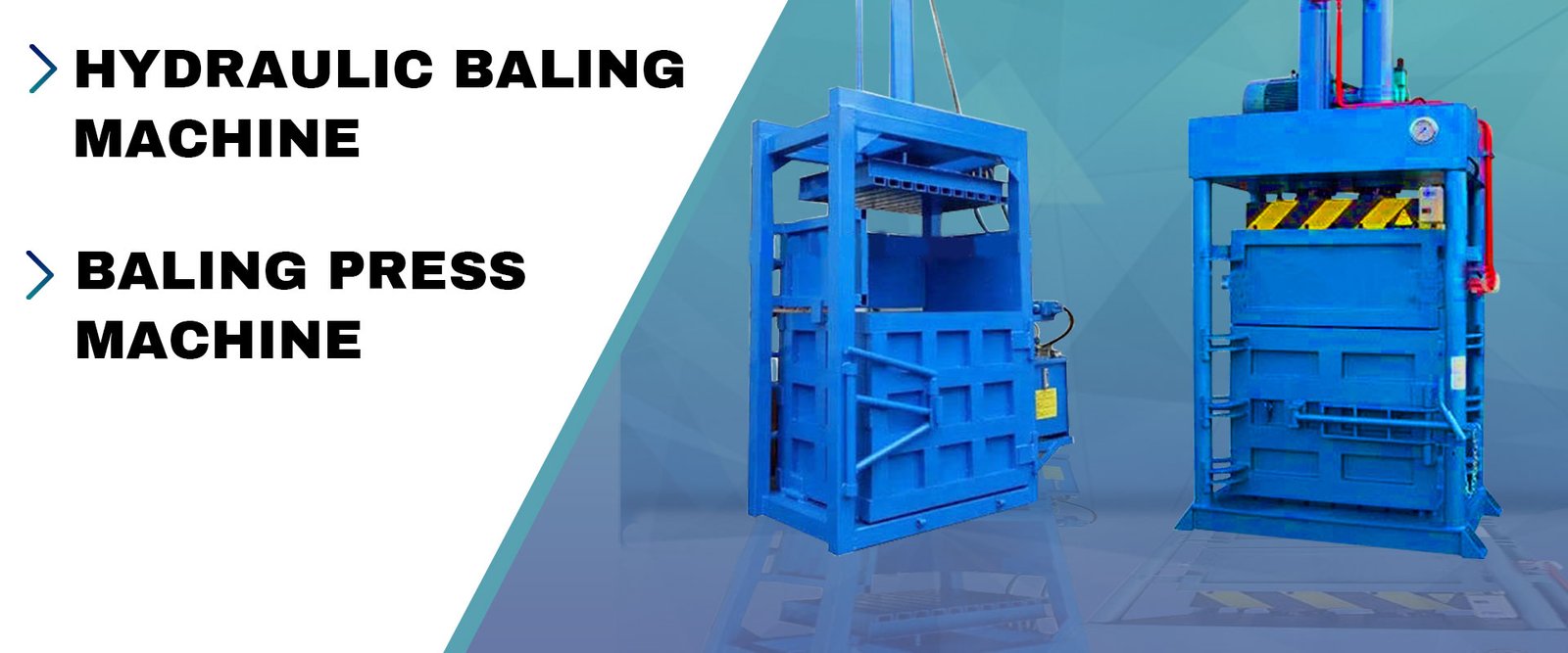 Hydraulic Baling Machine